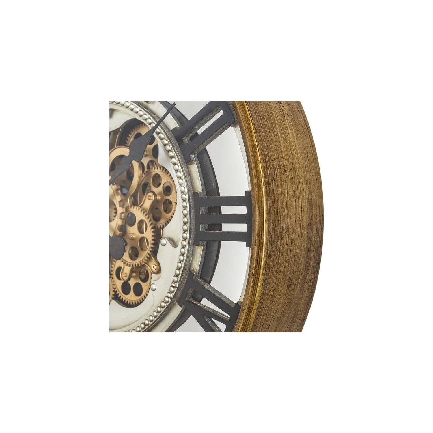 Amazon.co.jp: ヨセミテ ホームデコ ゴールドギアクロック : ホーム